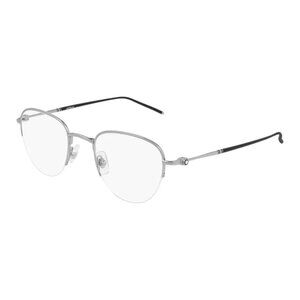 NEW  MONTBLANC EYEGLASSES SILVER MEN EYEWEAR MONTBLANC MB0129O 001